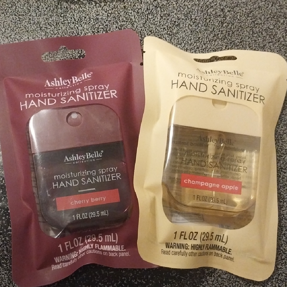 Cherry Berry and Champagne Apple Hand Sanitizer Set